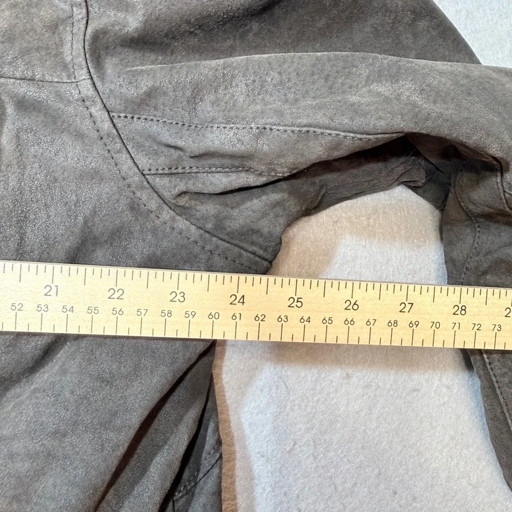 St Johns Bay Outfitters‎ Mens Genuine Leather Field Jacket Brown Large
